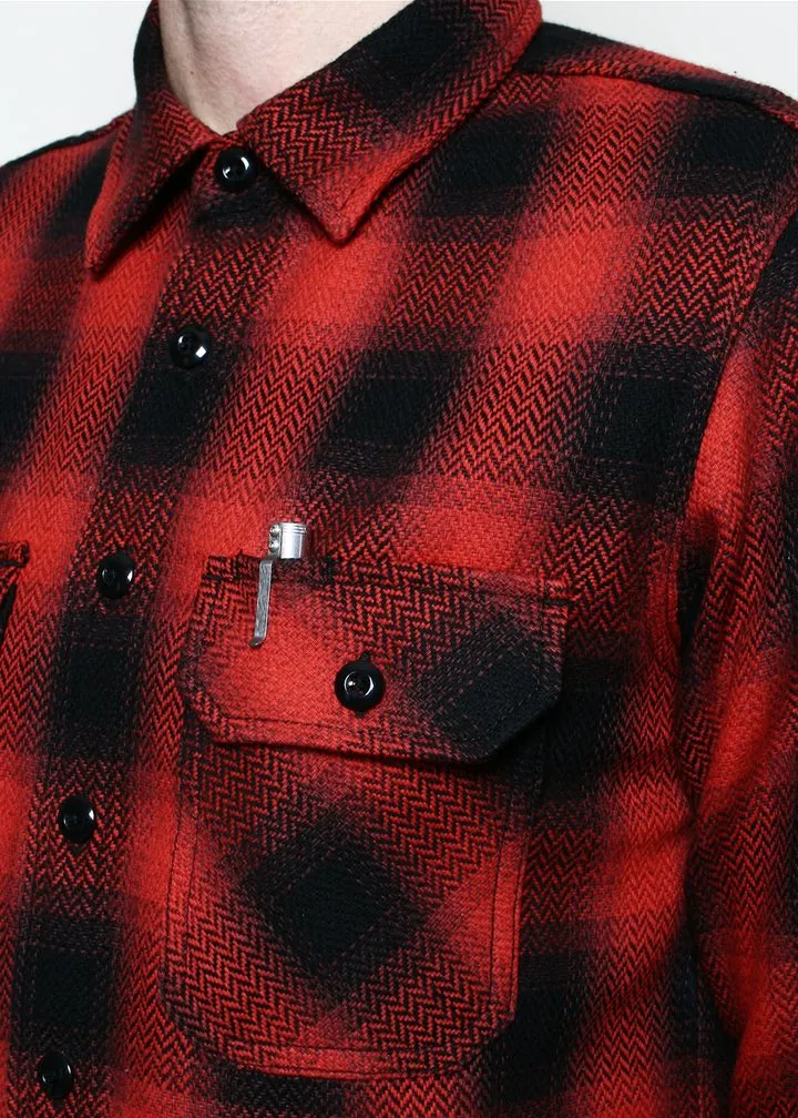 Rogue Territory Field Shirt Red HB Plaid