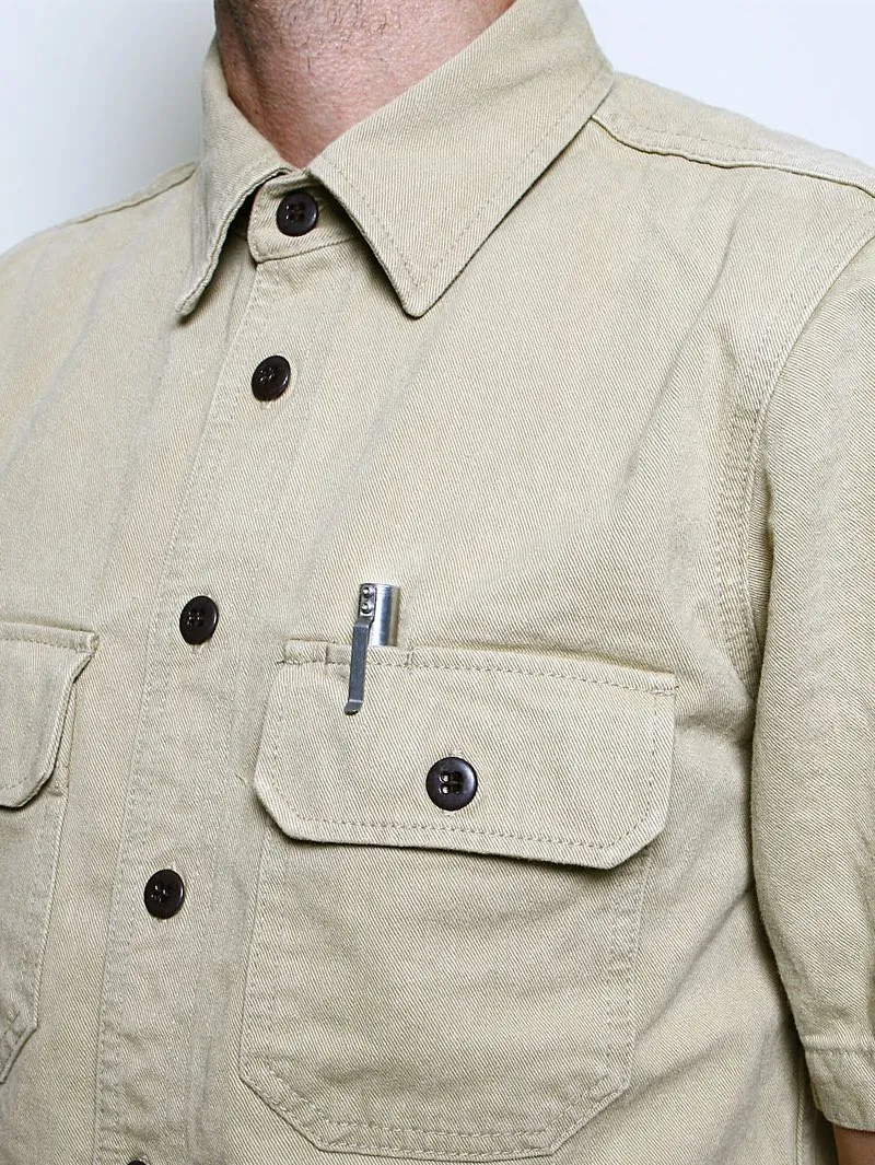 Rogue Territory Field Shirt Rinsed Khaki