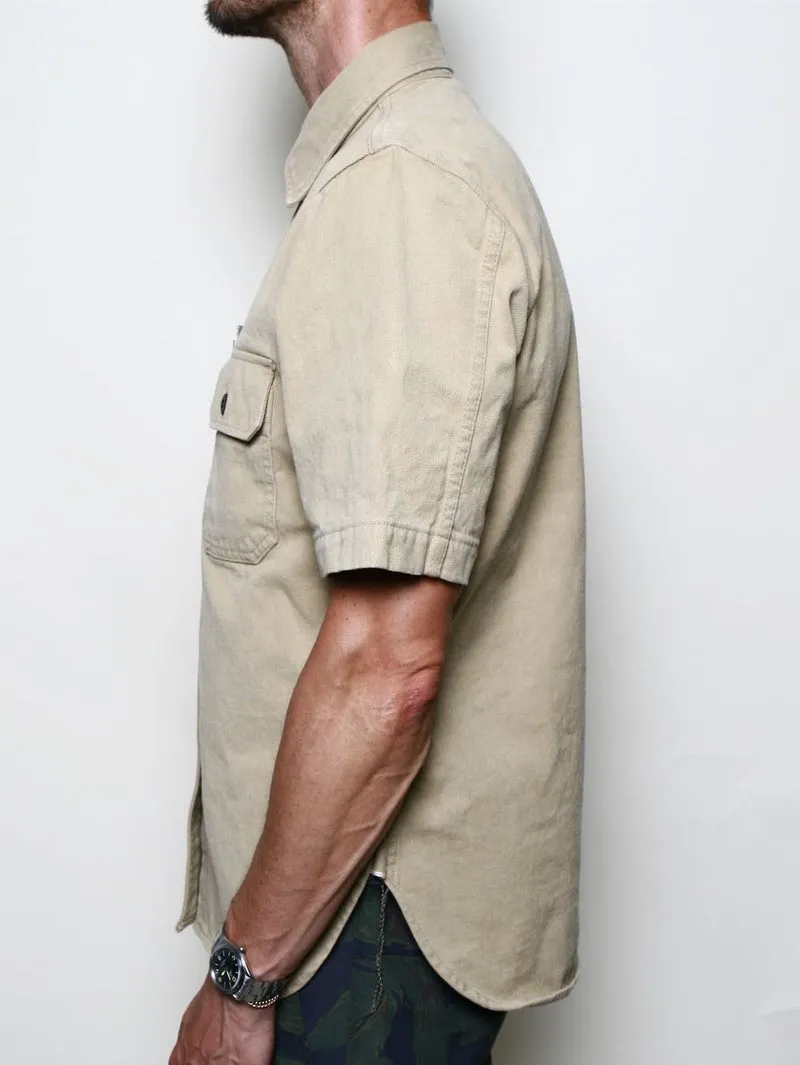 Rogue Territory Field Shirt Rinsed Khaki