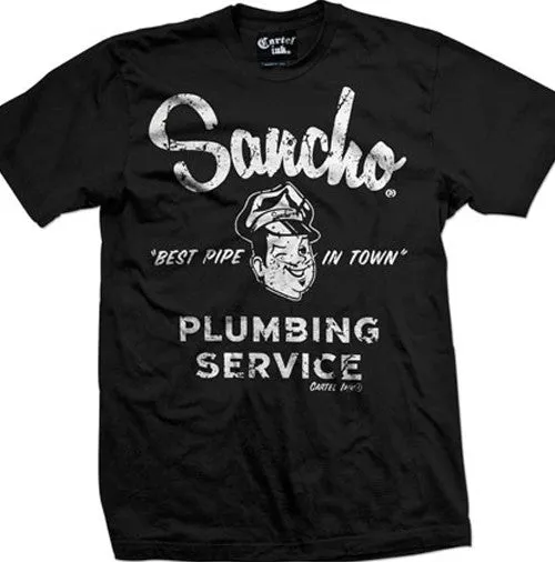 Sancho Plumbing Services Men's T-Shirt