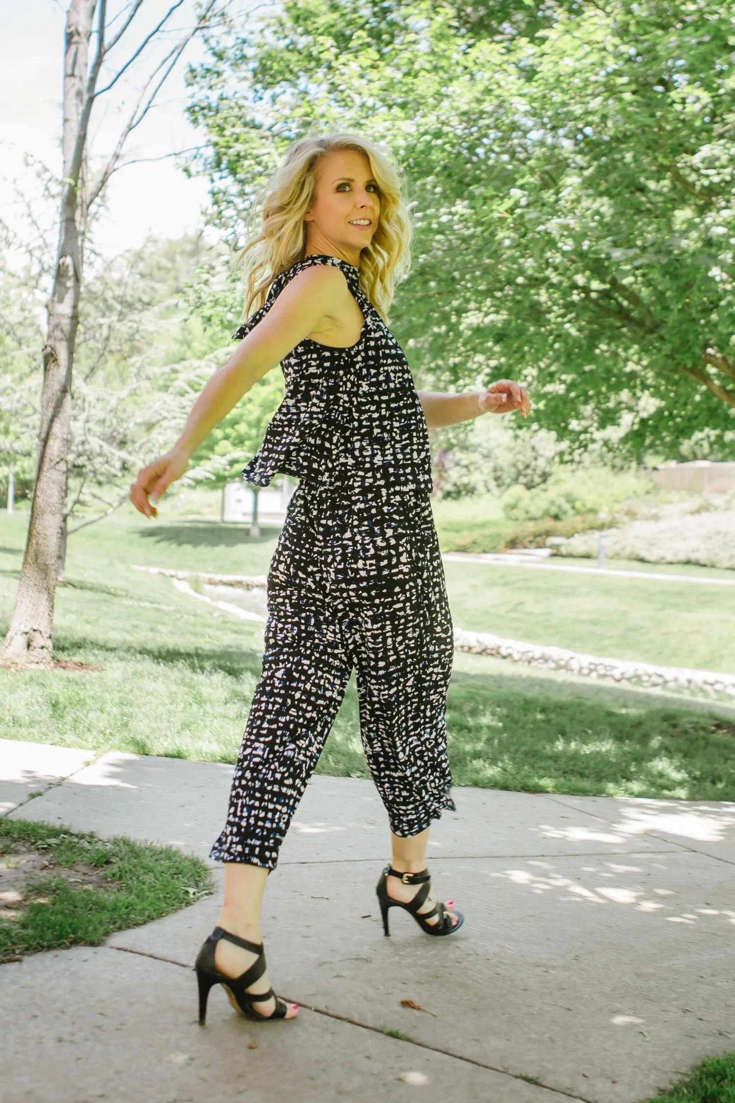 Skyler Cropped Jumpsuit FINAL SALE