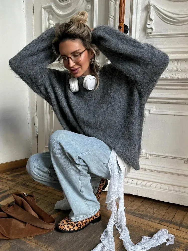 Suma - Mohair blend oversized jumper