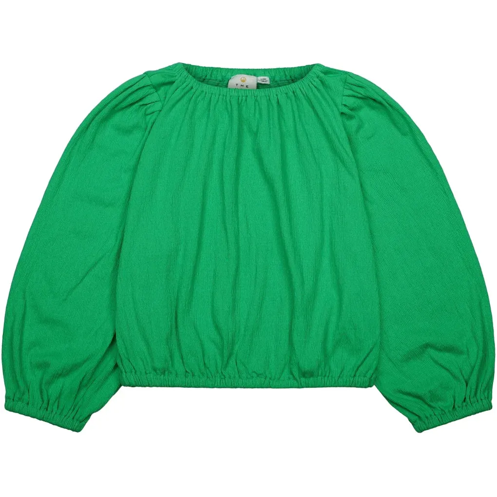 The Jia Blouse - Bright Green - KIDS