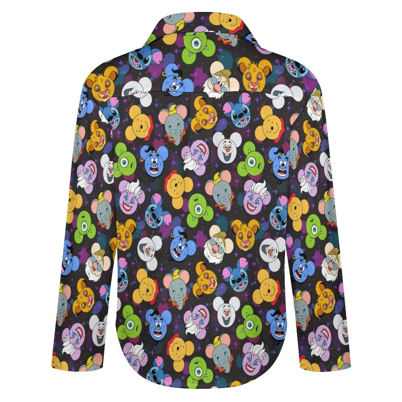 The Magical Gang Long Sleeve Button Up Blouse