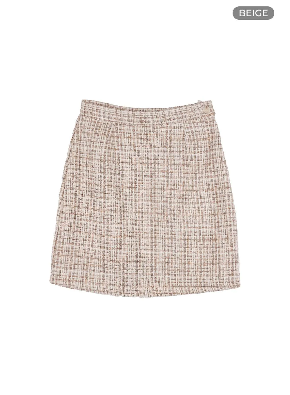 Tweed Mini Skirt OO429