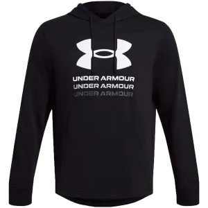 Under Armour Ua Rival Terry Graphic Hoodie Black 1386047 001