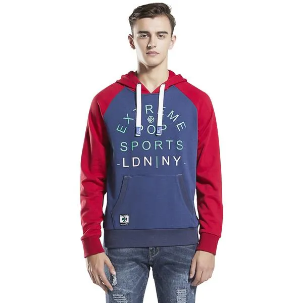 Washed Raglan Hoodie Sweatshirt